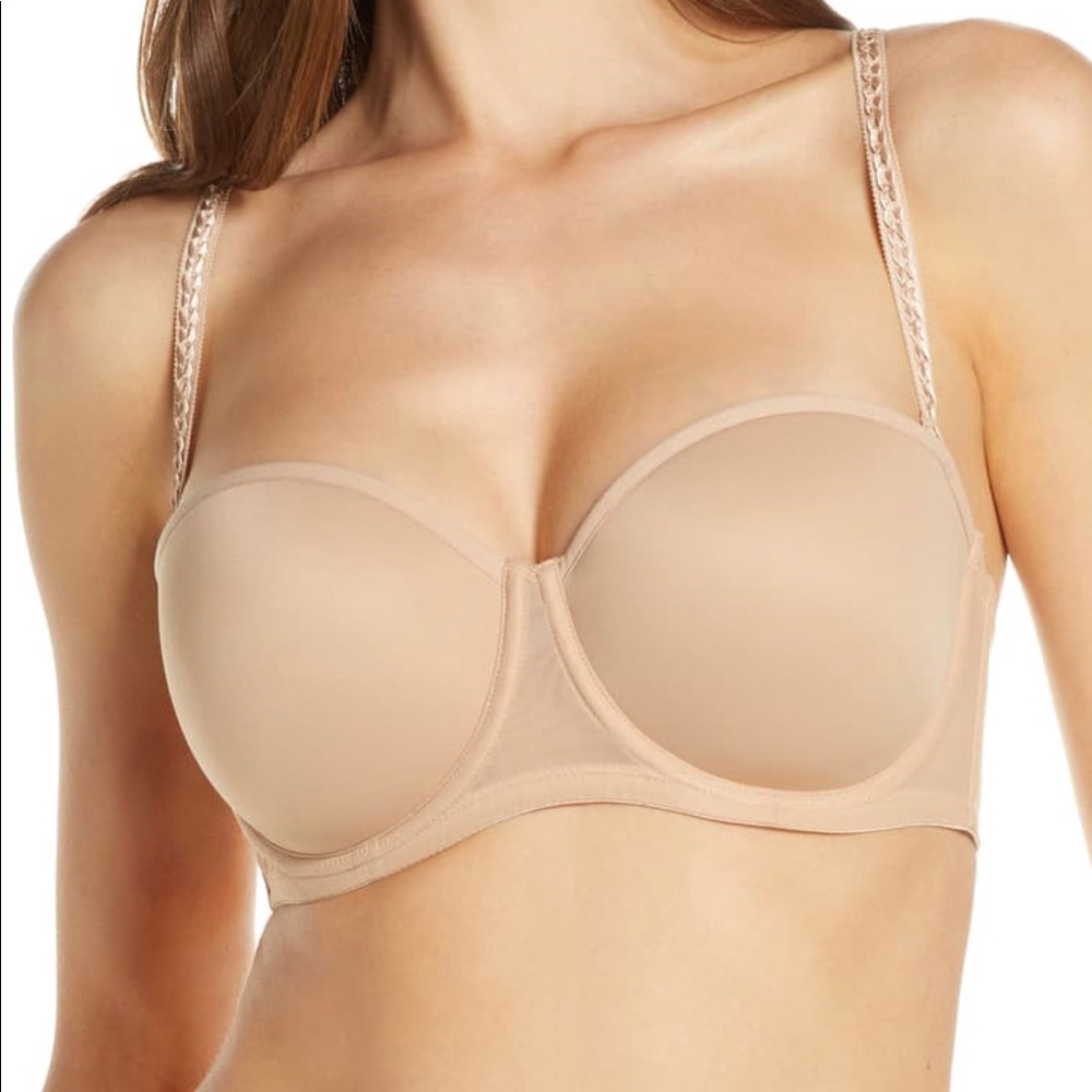 NWT Le Mystere Soirée Strapless Bra Size 32F